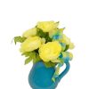 Silks Royer's | Silk Yellow Ranunculus Pitcher