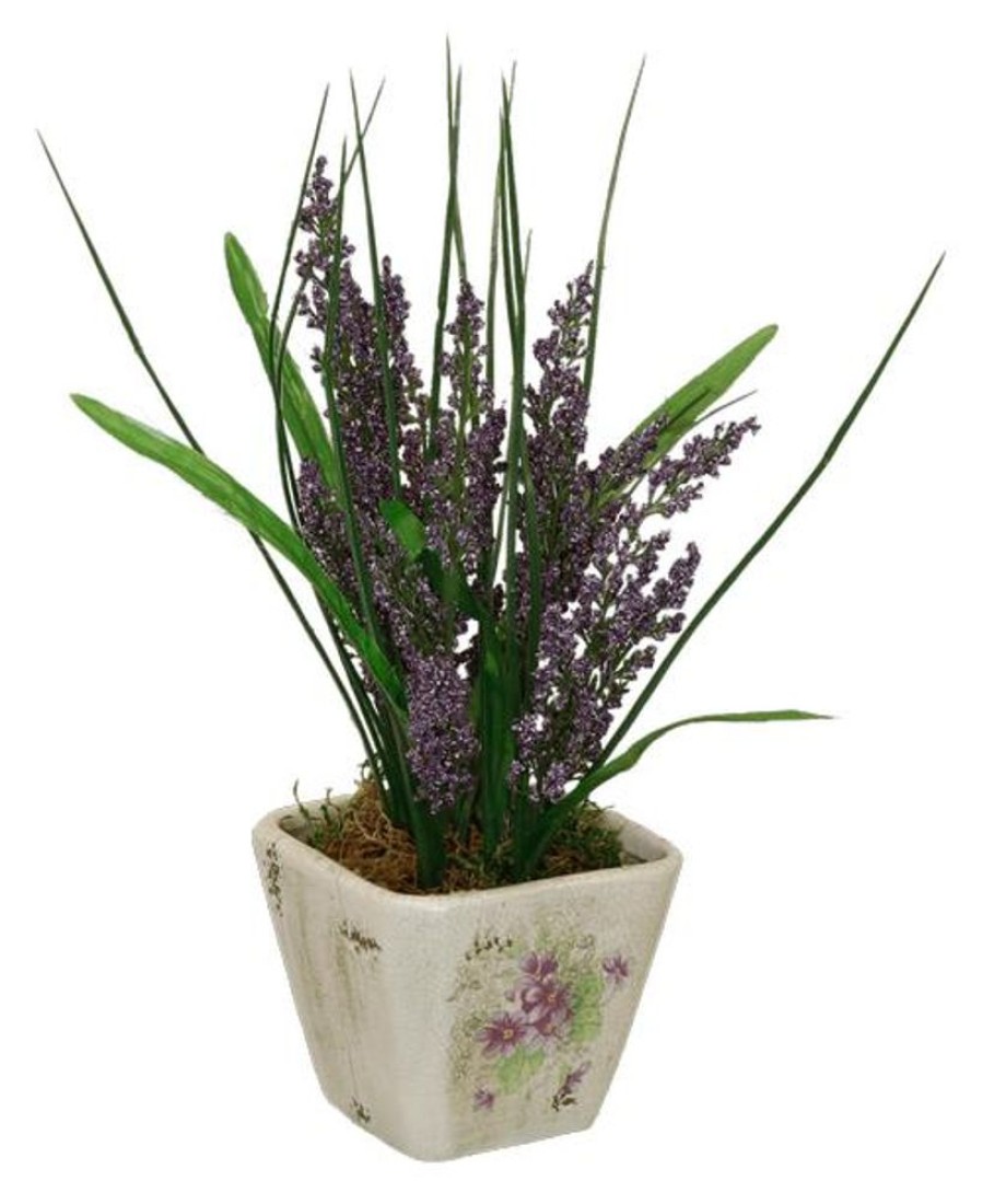 Silks Royer's | Silk Lavender Violet Pot