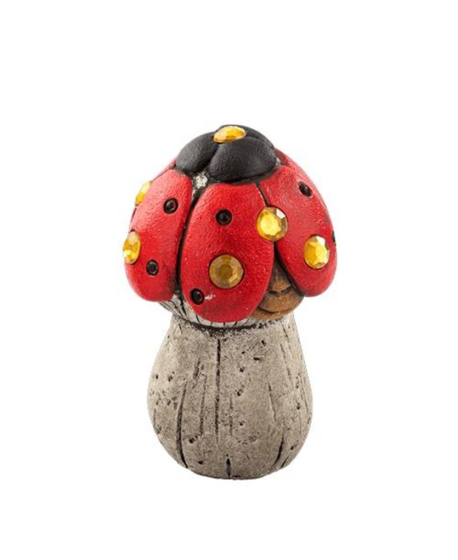 Gifts Royer's | Mushroom With Lady Bug Cap