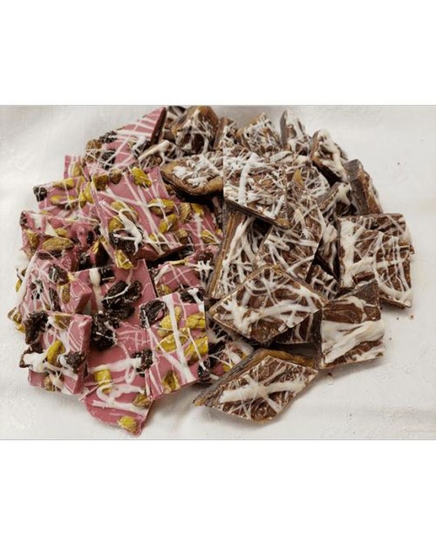 Gifts Royer's | Ruby Bark & Chocolate Salted Carmel Bark