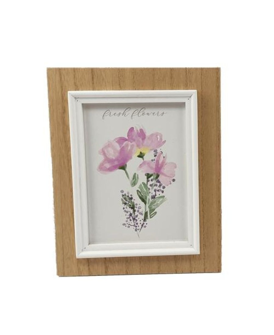 Gifts Royer's | Wood Word Flower Frame