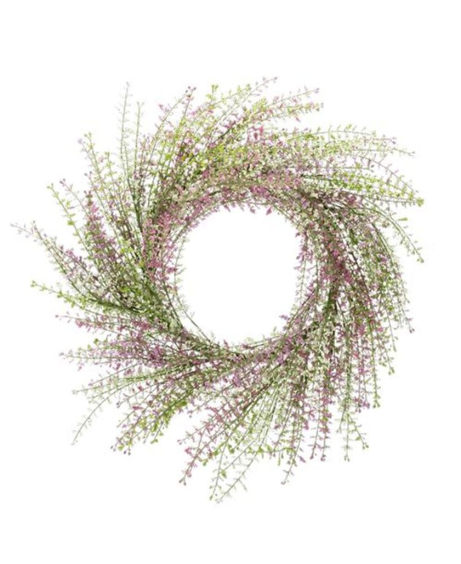 Silks Royer's | Silk Calluna (Heather) Wreath