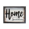 Gifts Royer's | Home Sweet Home Wood Sign - Black Frame