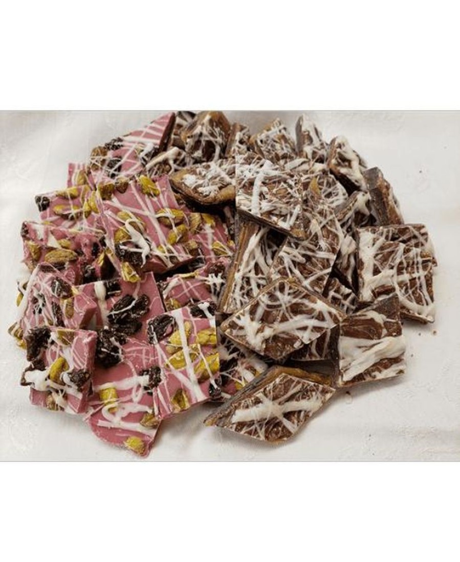 Gifts Royer's | Ruby Bark & Chocolate Salted Carmel Bark